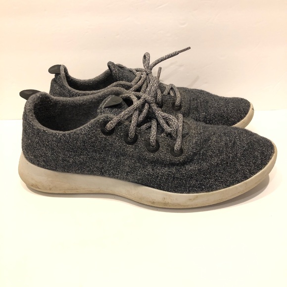 Allbirds Shoes Mens 12 Gray Wool Runners Mens Grey - Picture 3 of 11